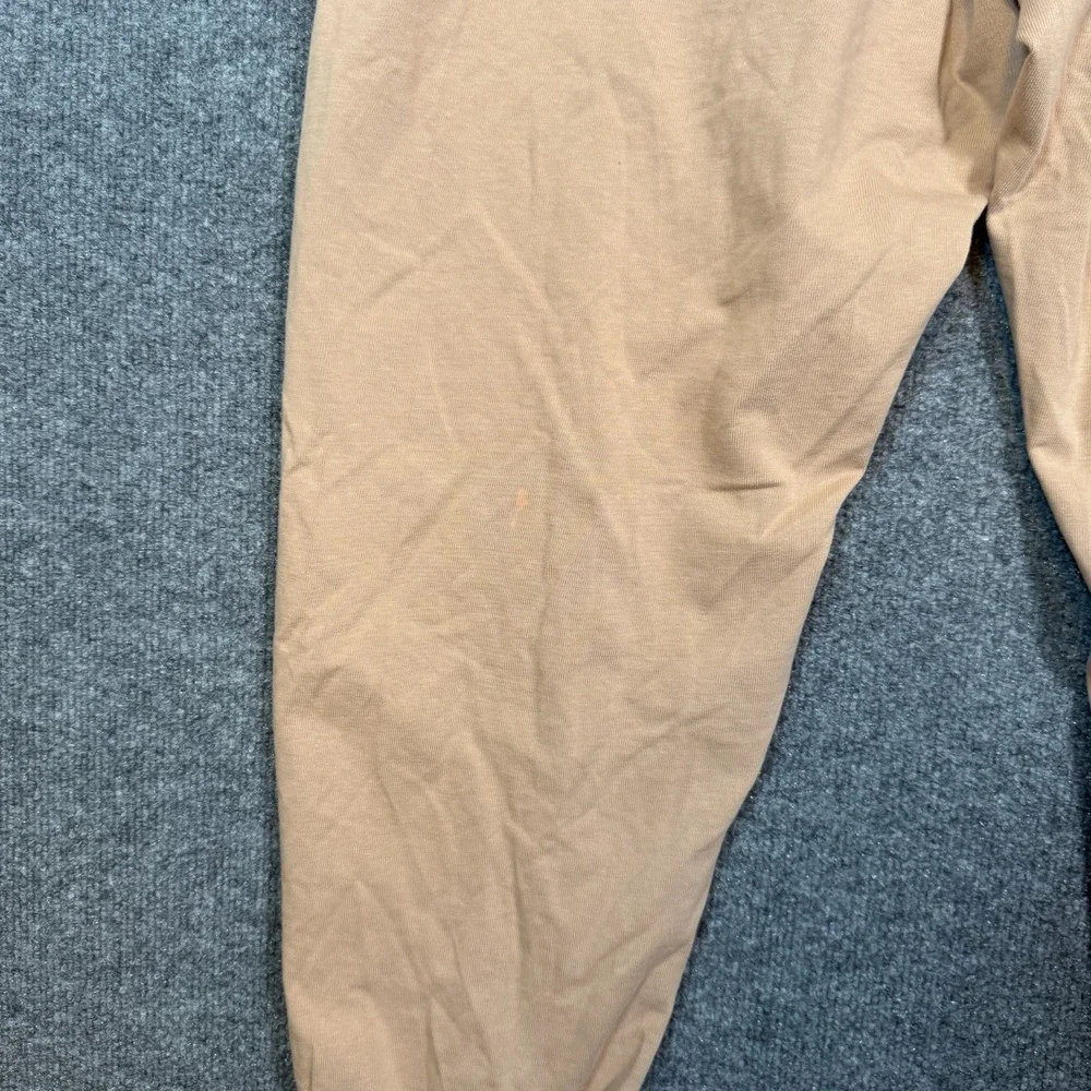 Nike Pants Womens 2X XXL Tan Joggers Fleece Sweatpants Casual Stretch Plus‎ Size